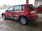 2010 Volkswagen Tiguan Se Red vin: WVGBV7AX7AW001879