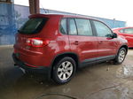 2010 Volkswagen Tiguan Se Красный vin: WVGBV7AX7AW001879