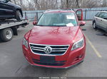 2010 Volkswagen Tiguan Sel Красный vin: WVGBV7AX7AW004068