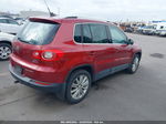 2010 Volkswagen Tiguan Sel Красный vin: WVGBV7AX7AW004068