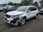 2010 Volkswagen Tiguan Se White vin: WVGBV7AX7AW528563