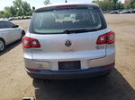 2010 Volkswagen Tiguan Se Silver vin: WVGBV7AX7AW529440