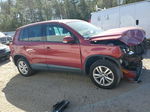 2013 Volkswagen Tiguan S Красный vin: WVGBV7AX7DW004656