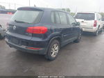 2013 Volkswagen Tiguan S Blue vin: WVGBV7AX7DW551264