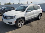 2016 Volkswagen Tiguan S White vin: WVGBV7AX7GW558798