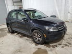 2016 Volkswagen Tiguan S Black vin: WVGBV7AX7GW586987