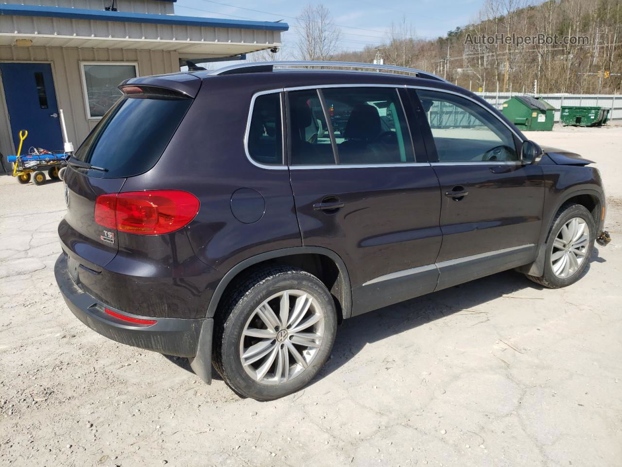 2016 Volkswagen Tiguan S Угольный vin: WVGBV7AX7GW588500