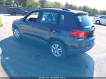 2016 Volkswagen Tiguan S Burgundy vin: WVGBV7AX7GW590196