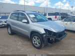 2017 Volkswagen Tiguan 2.0t/2.0t S Silver vin: WVGBV7AX7HK024094