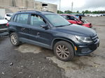 2017 Volkswagen Tiguan S Черный vin: WVGBV7AX7HK045141