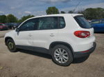 2010 Volkswagen Tiguan Se White vin: WVGBV7AX8AW522075