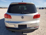 2013 Volkswagen Tiguan S Silver vin: WVGBV7AX8DW501098