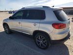 2013 Volkswagen Tiguan S Silver vin: WVGBV7AX8DW501098