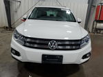 2013 Volkswagen Tiguan S White vin: WVGBV7AX8DW527877