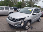 2016 Volkswagen Tiguan Se Silver vin: WVGBV7AX8GW502501