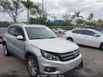 2016 Volkswagen Tiguan Se Silver vin: WVGBV7AX8GW502501