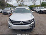 2016 Volkswagen Tiguan Se Silver vin: WVGBV7AX8GW502501