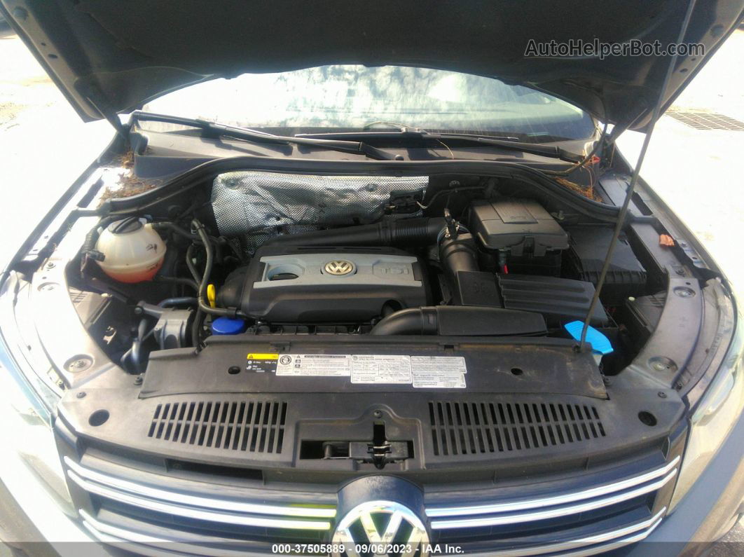 2016 Volkswagen Tiguan Se Серый vin: WVGBV7AX8GW557921