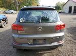 2016 Volkswagen Tiguan S Gray vin: WVGBV7AX8GW561435