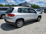 2016 Volkswagen Tiguan S Silver vin: WVGBV7AX8GW609192