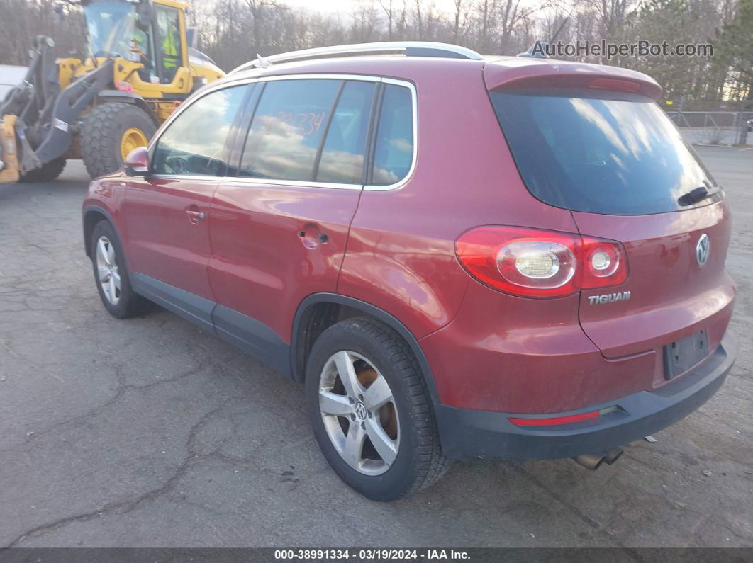 2010 Volkswagen Tiguan Wolfsburg Edition Red vin: WVGBV7AX9AW003729