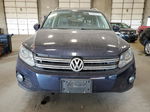 2013 Volkswagen Tiguan S Синий vin: WVGBV7AX9DW525538