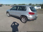 2013 Volkswagen Tiguan S Silver vin: WVGBV7AX9DW533753