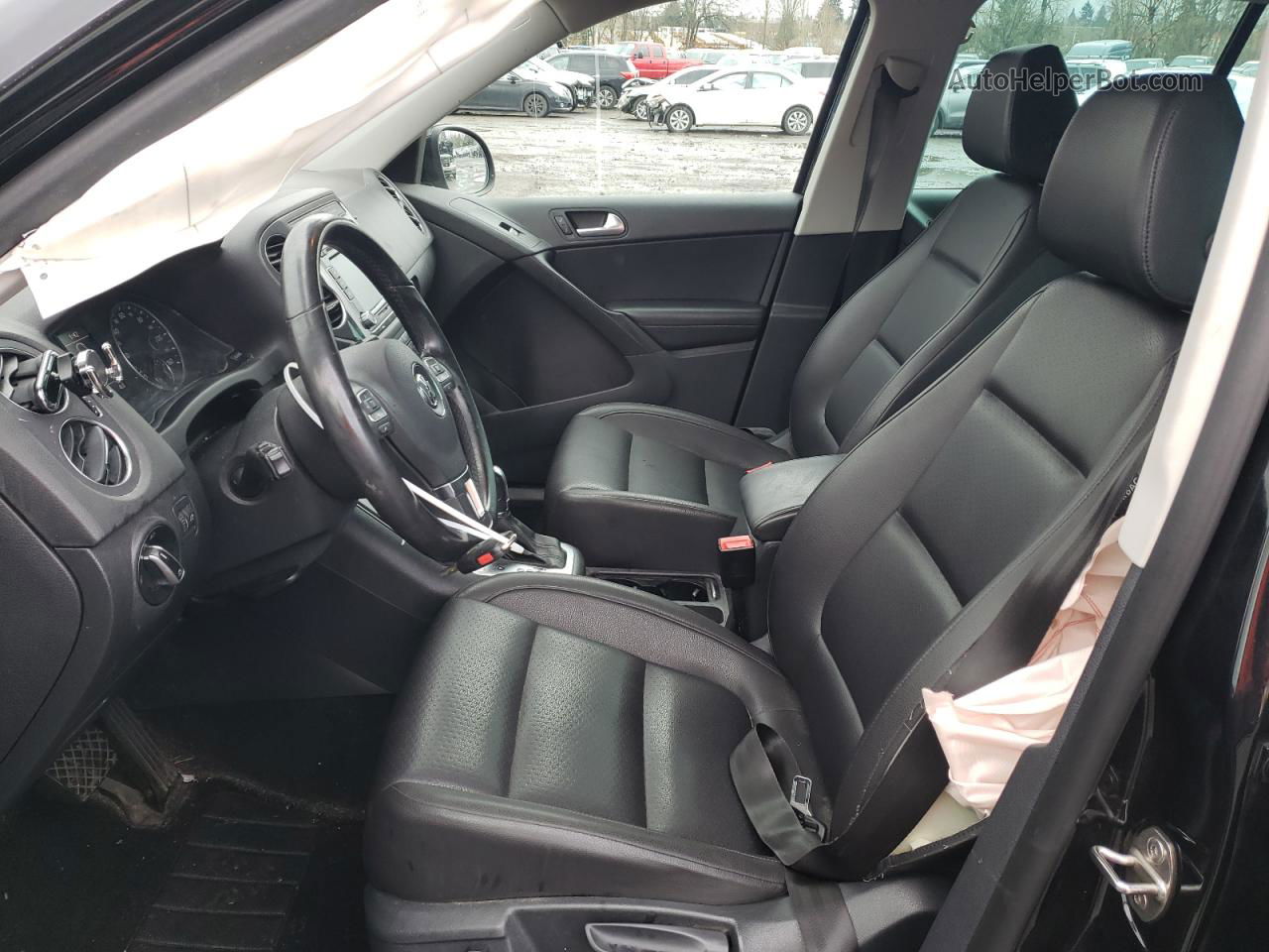 2013 Volkswagen Tiguan S Black vin: WVGBV7AX9DW540024