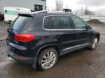 2013 Volkswagen Tiguan S Black vin: WVGBV7AX9DW540024