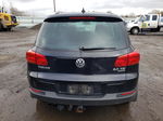 2013 Volkswagen Tiguan S Black vin: WVGBV7AX9DW540024