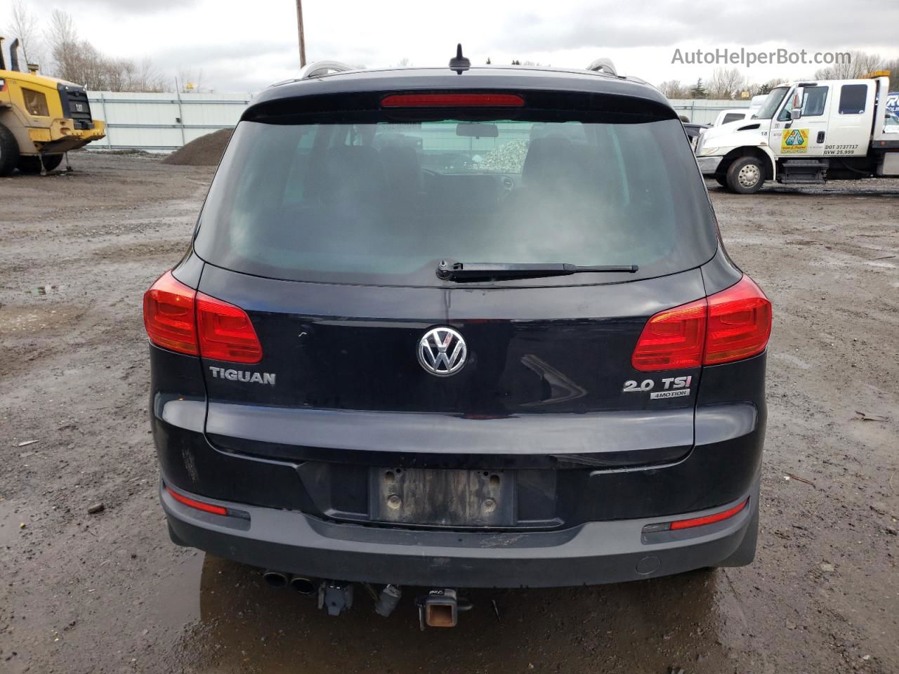 2013 Volkswagen Tiguan S Black vin: WVGBV7AX9DW540024