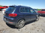 2013 Volkswagen Tiguan S Blue vin: WVGBV7AX9DW542369