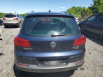 2013 Volkswagen Tiguan S Blue vin: WVGBV7AX9DW542369