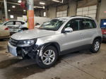 2016 Volkswagen Tiguan S Серебряный vin: WVGBV7AX9GW013475