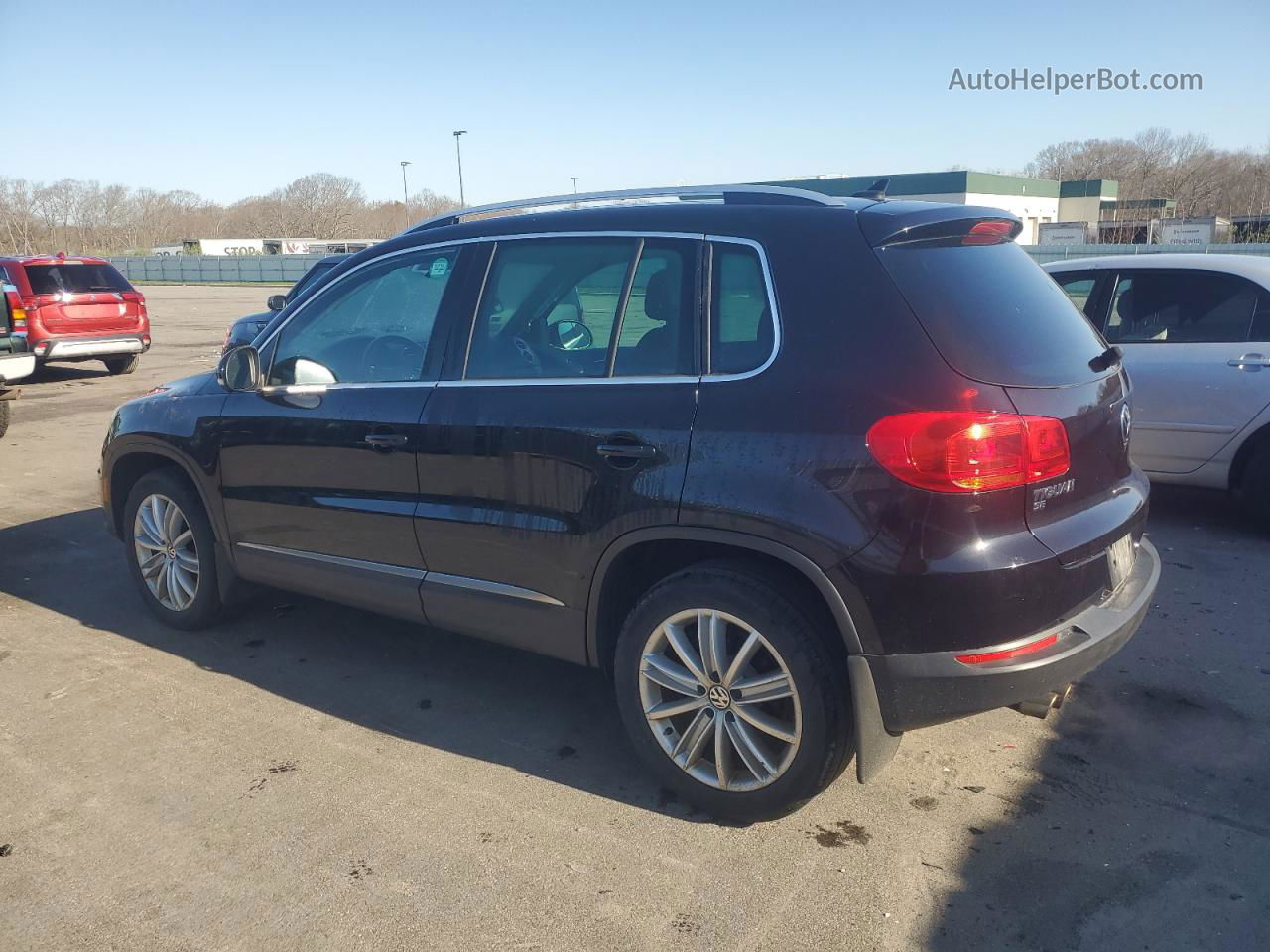 2016 Volkswagen Tiguan S Black vin: WVGBV7AX9GW516603