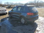 2016 Volkswagen Tiguan S Синий vin: WVGBV7AX9GW576140