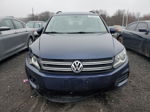 2016 Volkswagen Tiguan S Blue vin: WVGBV7AX9GW579250