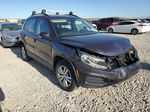 2016 Volkswagen Tiguan S Gray vin: WVGBV7AX9GW587879