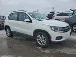 2017 Volkswagen Tiguan S Белый vin: WVGBV7AX9HK027983