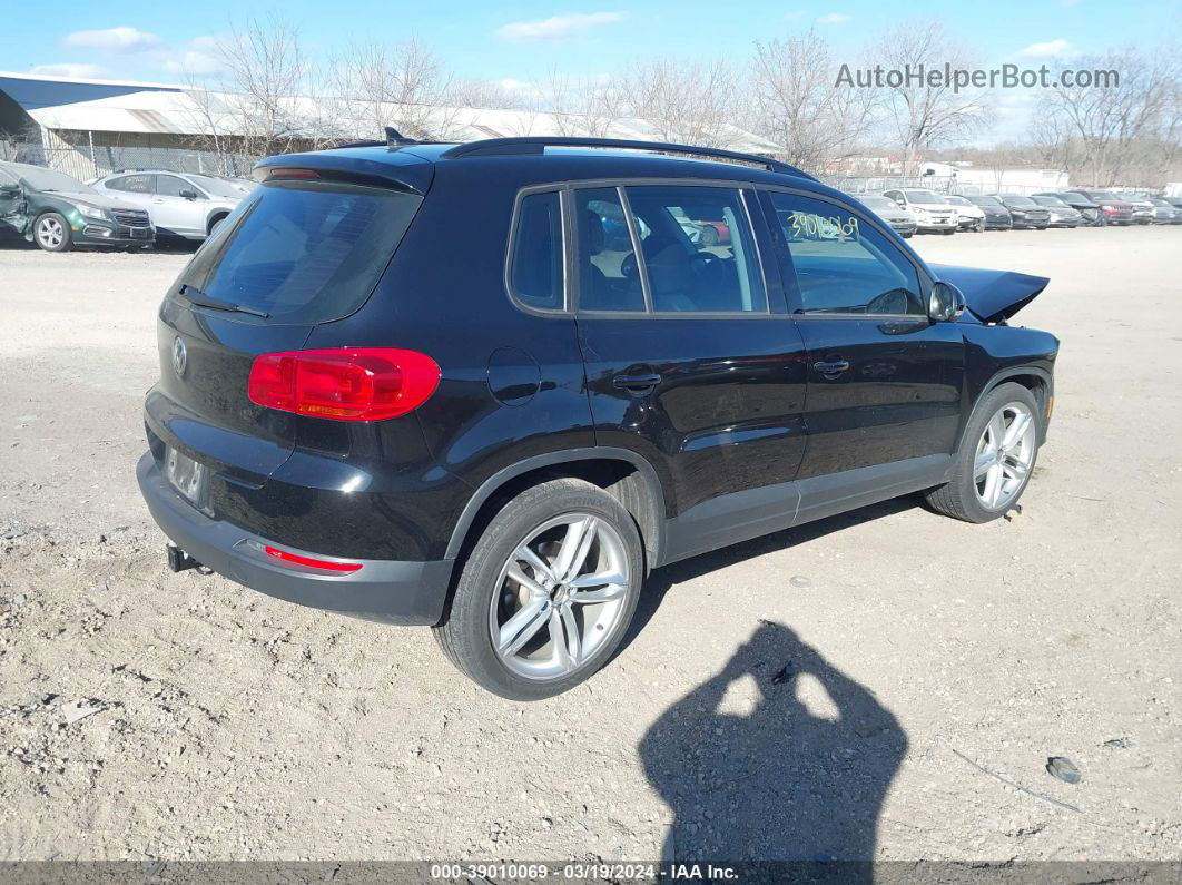 2017 Volkswagen Tiguan 2.0t/2.0t S Black vin: WVGBV7AX9HK045478