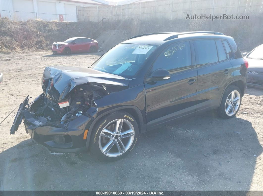 2017 Volkswagen Tiguan 2.0t/2.0t S Black vin: WVGBV7AX9HK045478