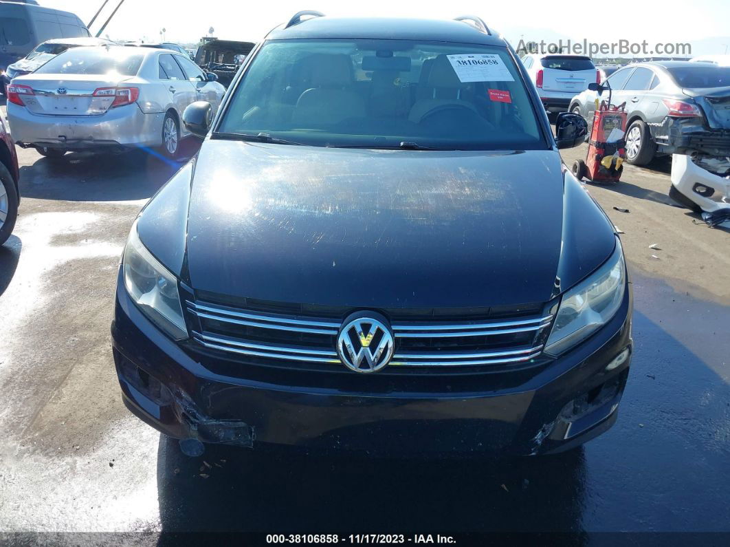 2017 Volkswagen Tiguan 2.0t S Black vin: WVGBV7AX9HW508213