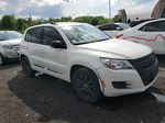 2010 Volkswagen Tiguan Se White vin: WVGBV7AXXAW523468