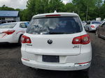 2010 Volkswagen Tiguan Se White vin: WVGBV7AXXAW523468