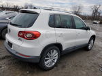 2010 Volkswagen Tiguan Se White vin: WVGBV7AXXAW530551