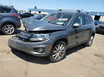 2013 Volkswagen Tiguan S Gray vin: WVGBV7AXXDW007406