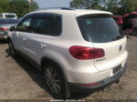 2013 Volkswagen Tiguan Se W/sunroof & Nav White vin: WVGBV7AXXDW537858