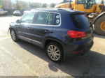 2013 Volkswagen Tiguan Se W/sunroof & Nav Blue vin: WVGBV7AXXDW538847