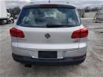 2016 Volkswagen Tiguan S Silver vin: WVGBV7AXXGW533037