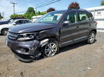 2016 Volkswagen Tiguan S Purple vin: WVGBV7AXXGW564854